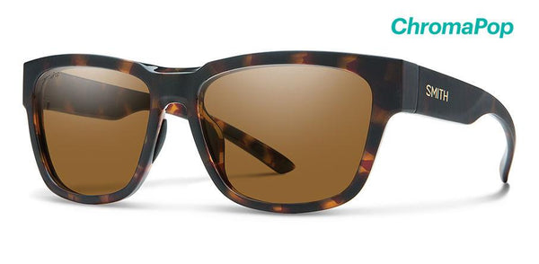Smith Optics Ember Women's ChromaPop Sunglasses Matte Tortoise Frame Polarized Brown Lens