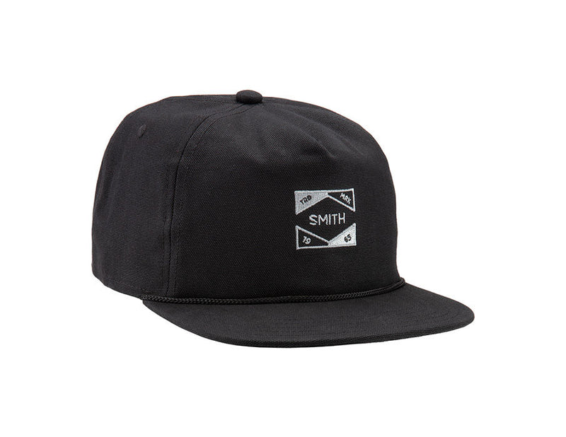 Smith Tabor Adjustable Cap One Size Black Unisex Lifestyle Hat