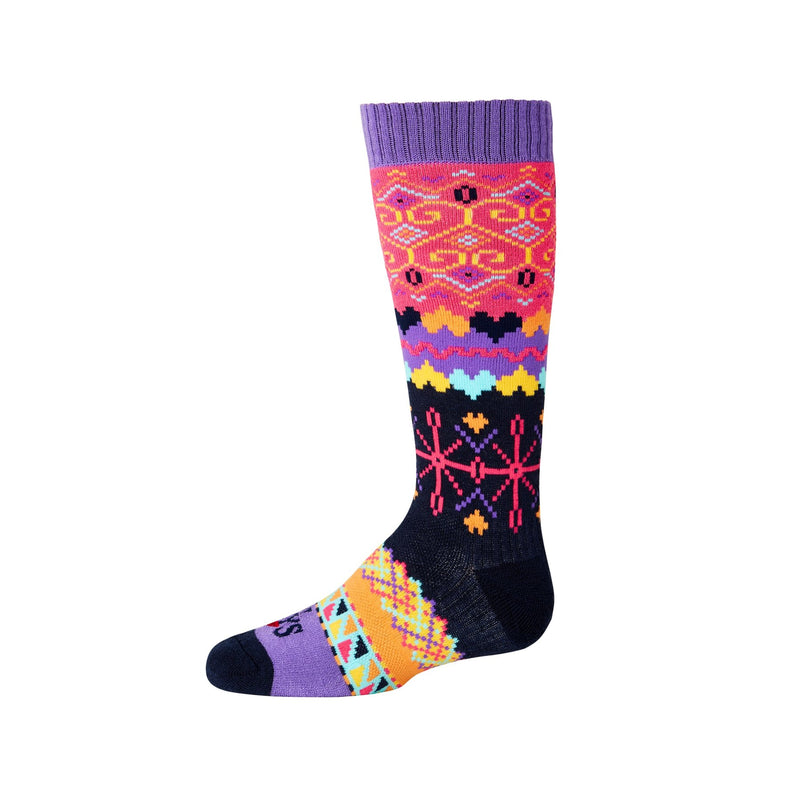 Hot Chillys Youth Winter Pixel Mid Volume Sock