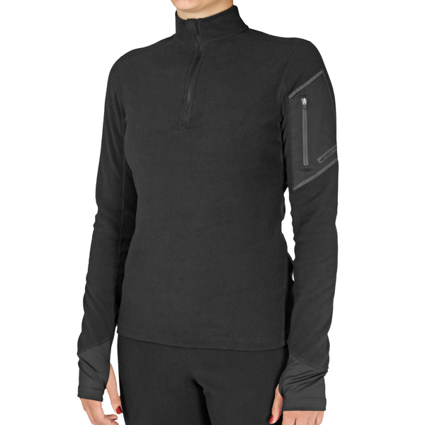 Hot Chillys Womens La Montana Zip-T