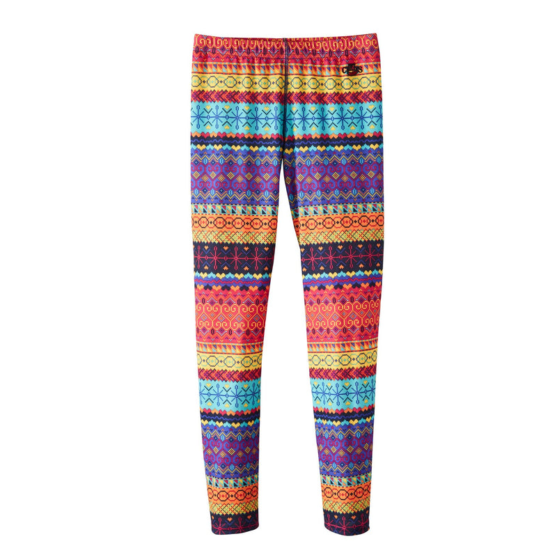 Hot Chillys Youth MTF Originals Print Ankle Tight Pants