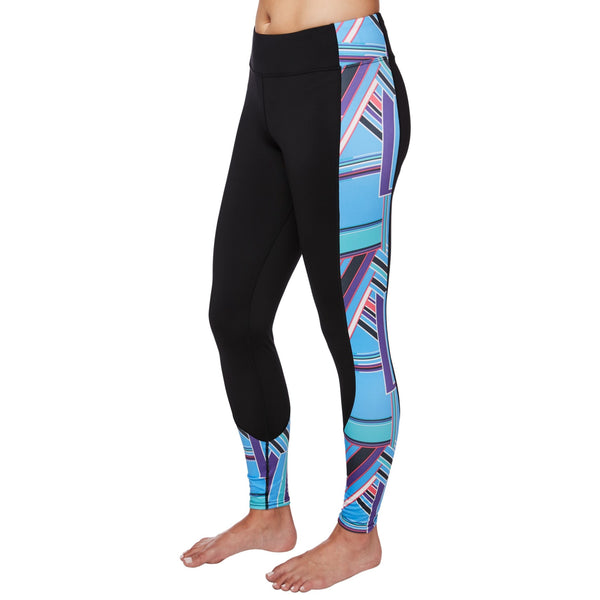 Hot Chillys Womens Micro-Elite Chamois Fiesta Snow Water and Soho 70's Split Legging