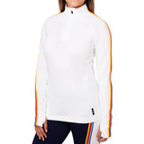 Hot Chillys Womens Micro-Elite Chamois Retro Ski Zip T