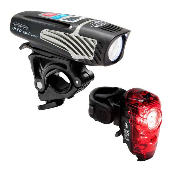 NiteRider Lumina OLED 1200 Boost and Solas 250 Combo Sets