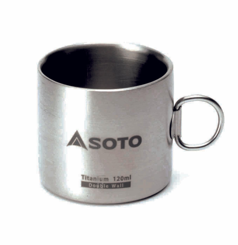 SOTO AeroMug Titanium Double-Wall Camping Mug