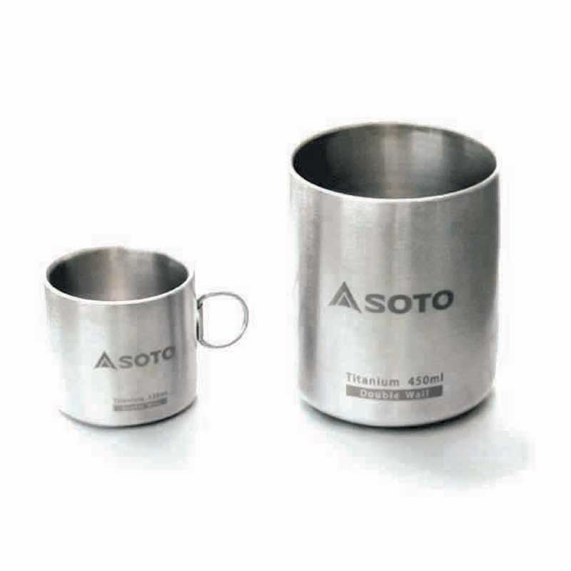 SOTO AeroMug Titanium Double-Wall Camping Mug