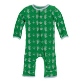 Kickee Pants Print Coverall with Snaps