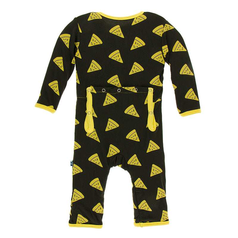 Kickee Pants Print Coverall with Snaps