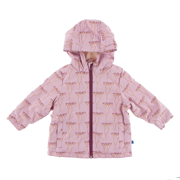 Kickee Pants Print Sherpa-Lined Raincoat