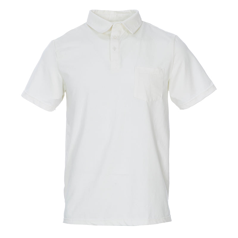 Kickee Pants Bamboo Men's Solid Short Sleeve Performance Jersey Polo