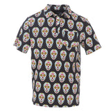 Kickee Pants Men's Print Short Sleeve Performance Jersey Polo