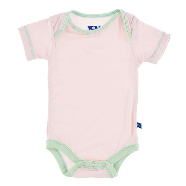 Kickee Pants Solid Short Sleeve One Piece