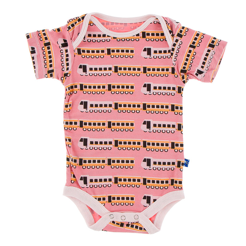 Kickee Pants Print Short Sleeve One Piece