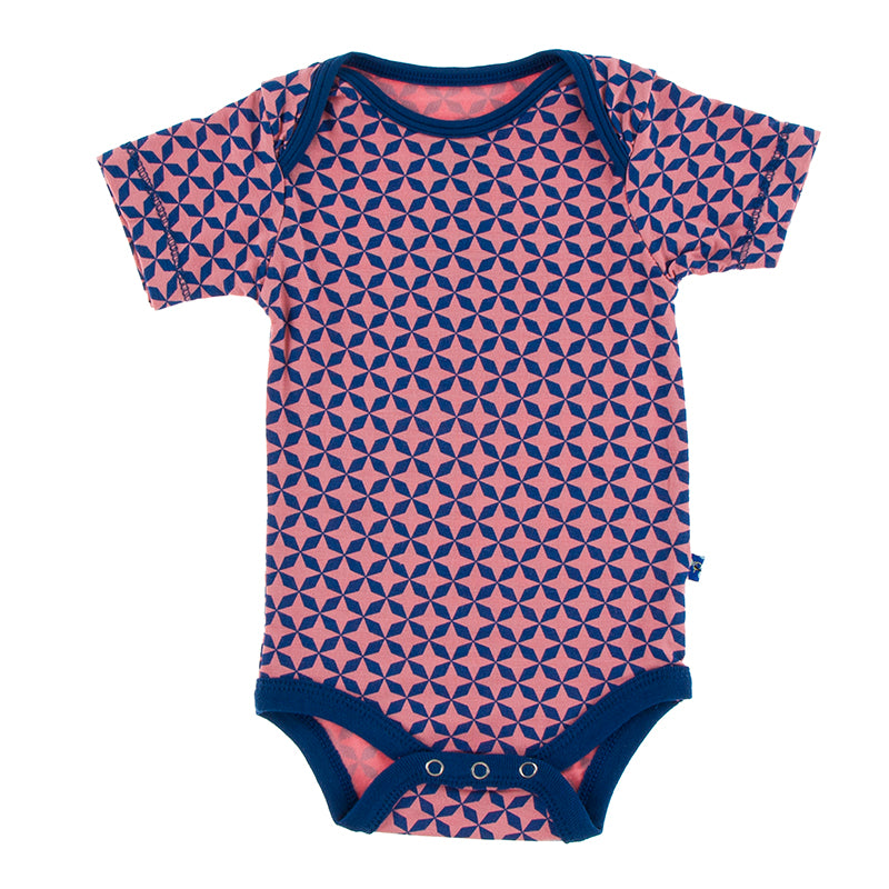 Kickee Pants Print Short Sleeve One Piece