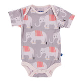Kickee Pants Print Short Sleeve One Piece
