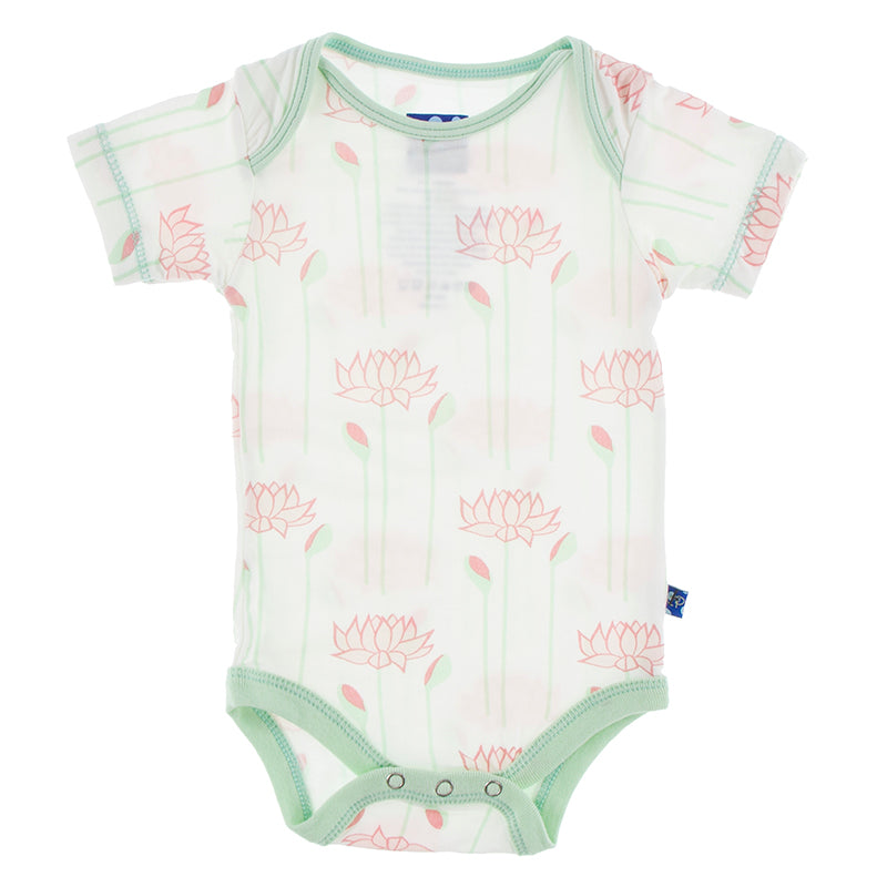 Kickee Pants Print Short Sleeve One Piece