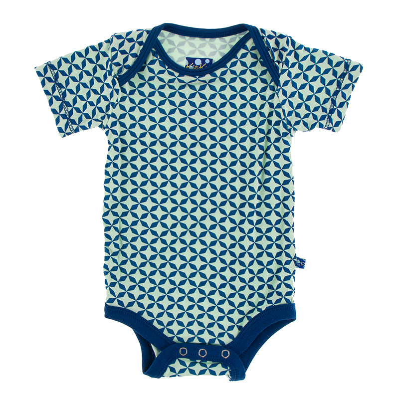 Kickee Pants Print Short Sleeve One Piece