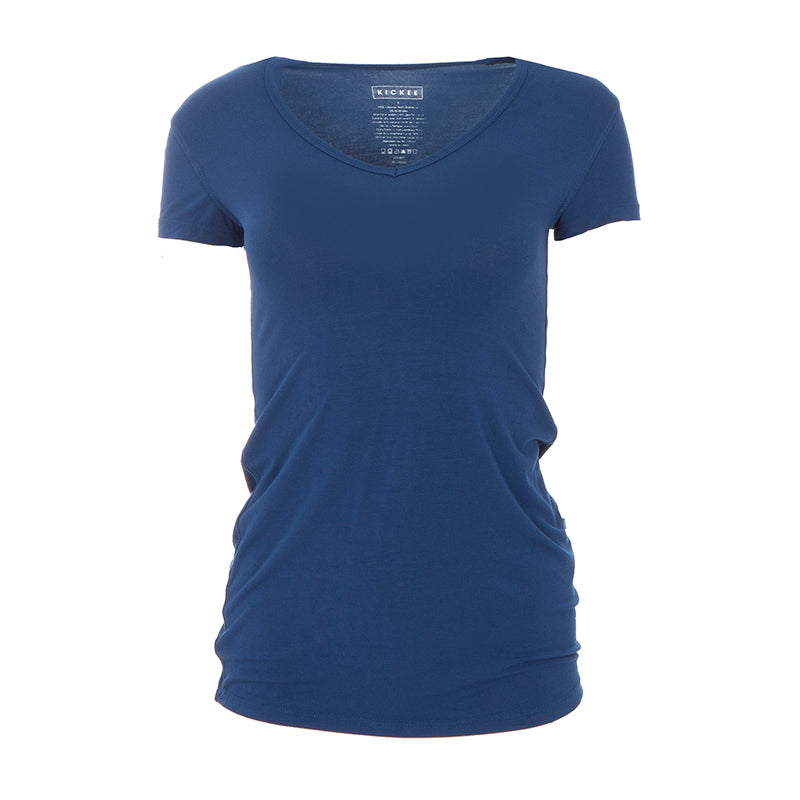 Kickee Pants Women Solid Short Sleeve One Tee