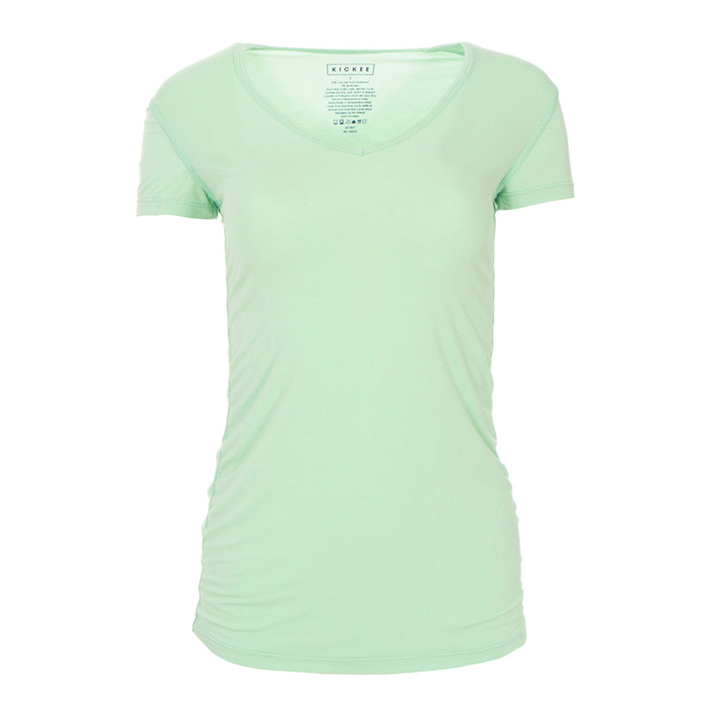 Kickee Pants Women Solid Short Sleeve One Tee