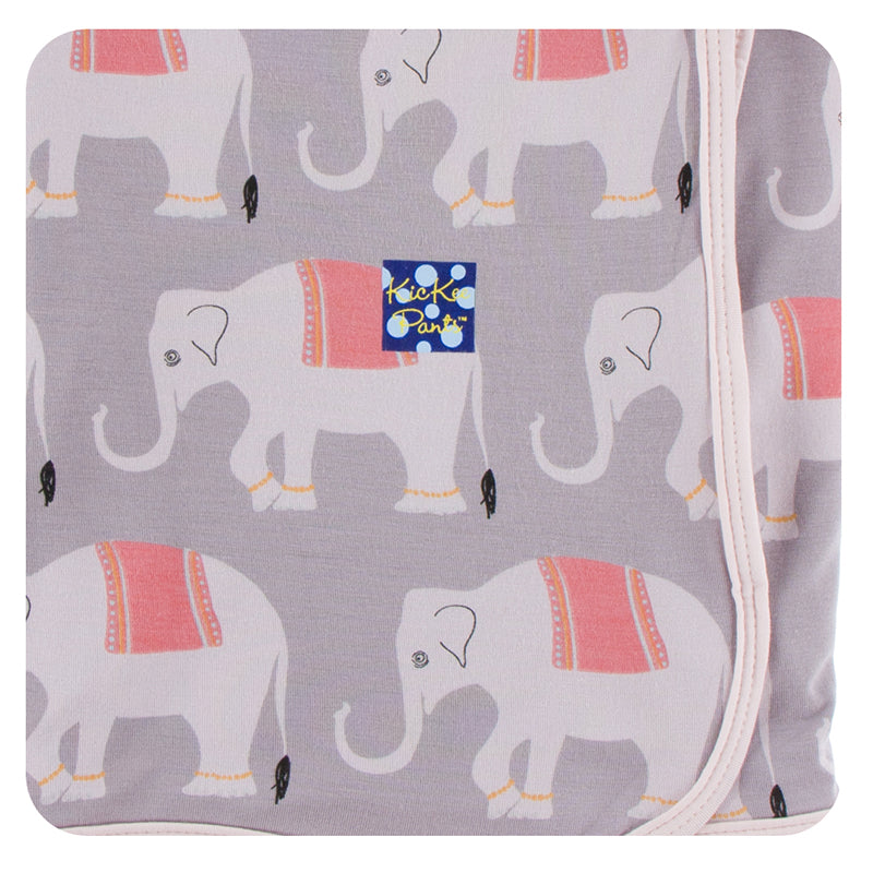 Kickee Pants Print Swaddling Blanket