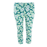 Kickee Pants Women's Print Performance Jersey 3/4 Legging