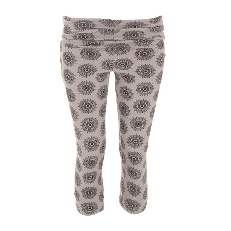 Kickee Pants Women's Print Performance Jersey 3/4 Legging