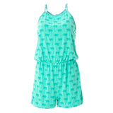 Kickee Pants Women's Print Keyhole Romper