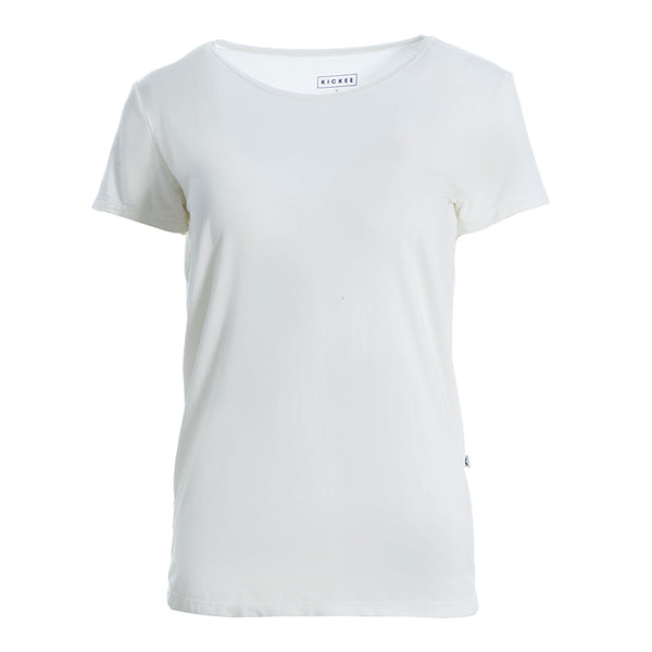 Kickee Pants Women's Solid Short Sleeve Loosey Goosey Tee