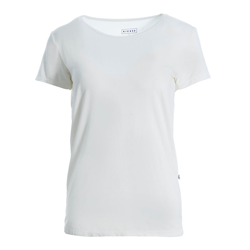 Kickee Pants Women's Solid Short Sleeve Loosey Goosey Tee