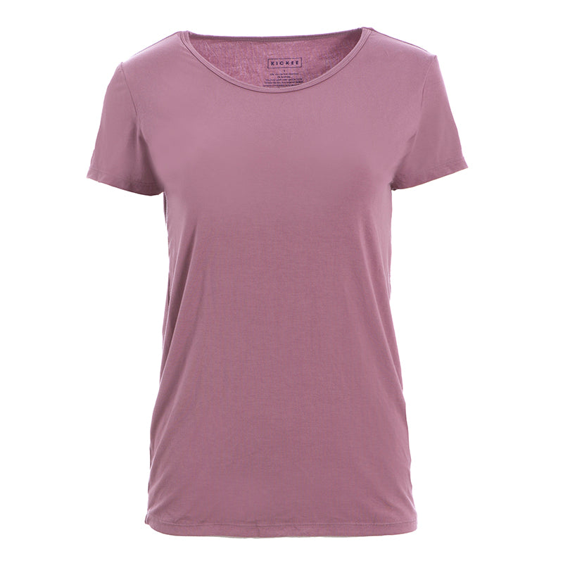 Kickee Pants Women's Solid Short Sleeve Loosey Goosey Tee