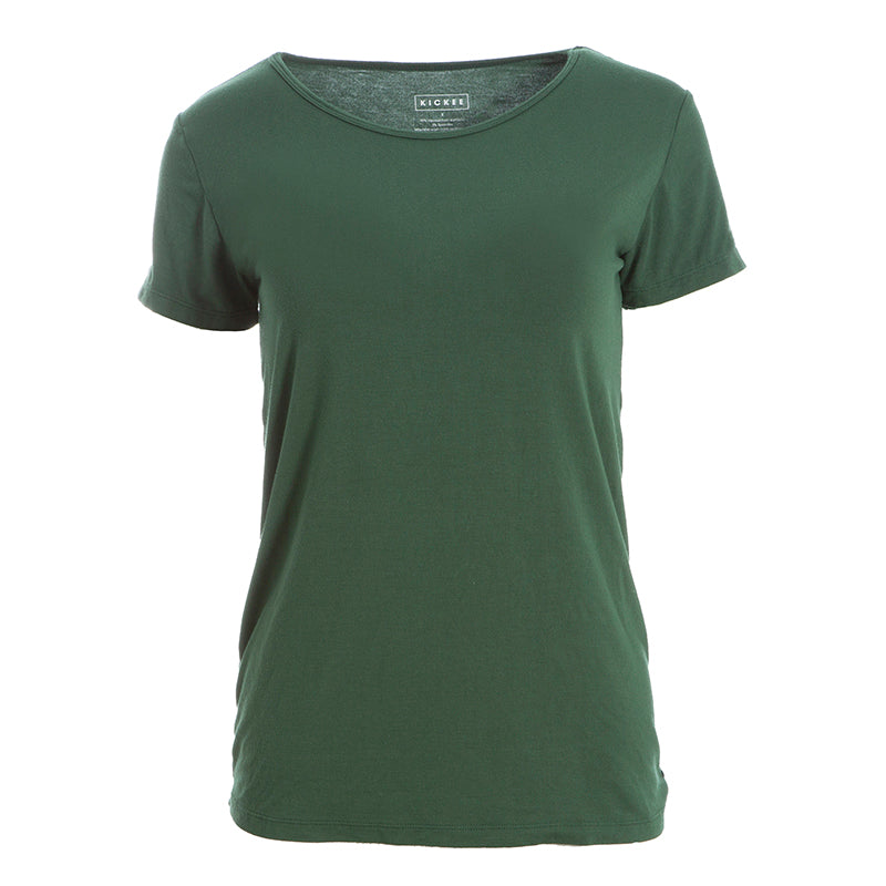 Kickee Pants Women's Solid Short Sleeve Loosey Goosey Tee