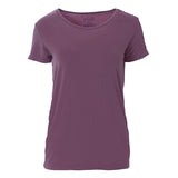 Kickee Pants Women's Solid Short Sleeve Loosey Goosey Tee