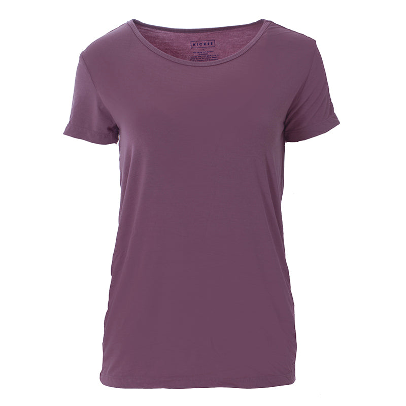 Kickee Pants Women's Solid Short Sleeve Loosey Goosey Tee