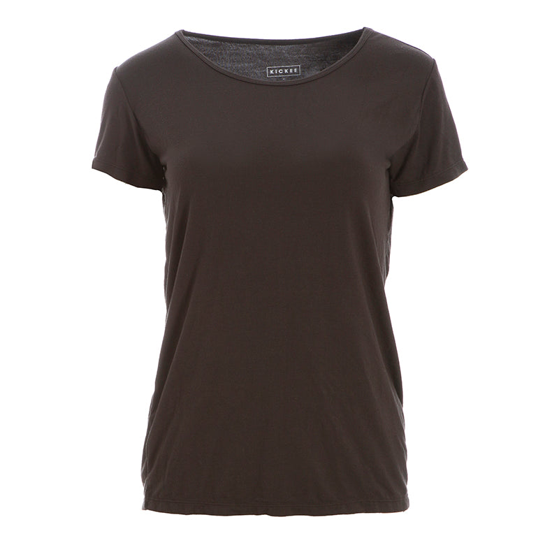 Kickee Pants Women's Solid Short Sleeve Loosey Goosey Tee