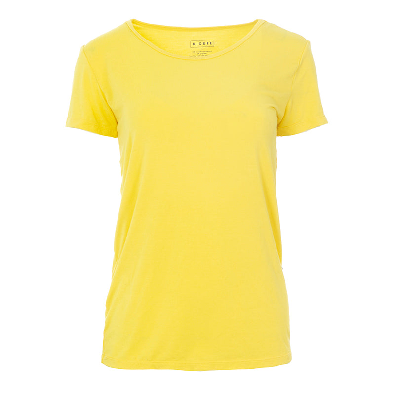 Kickee Pants Women's Solid Short Sleeve Loosey Goosey Tee