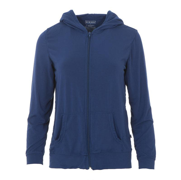 Kickee Pants Women's Solid Lightweight Hoodie