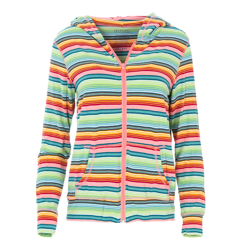 Kickee Pants Women's Print Lightweight Hoodie