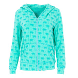 Kickee Pants Women's Print Lightweight Hoodie