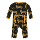 Kickee Pants Print Muffin Ruffle Coverall with Zipper