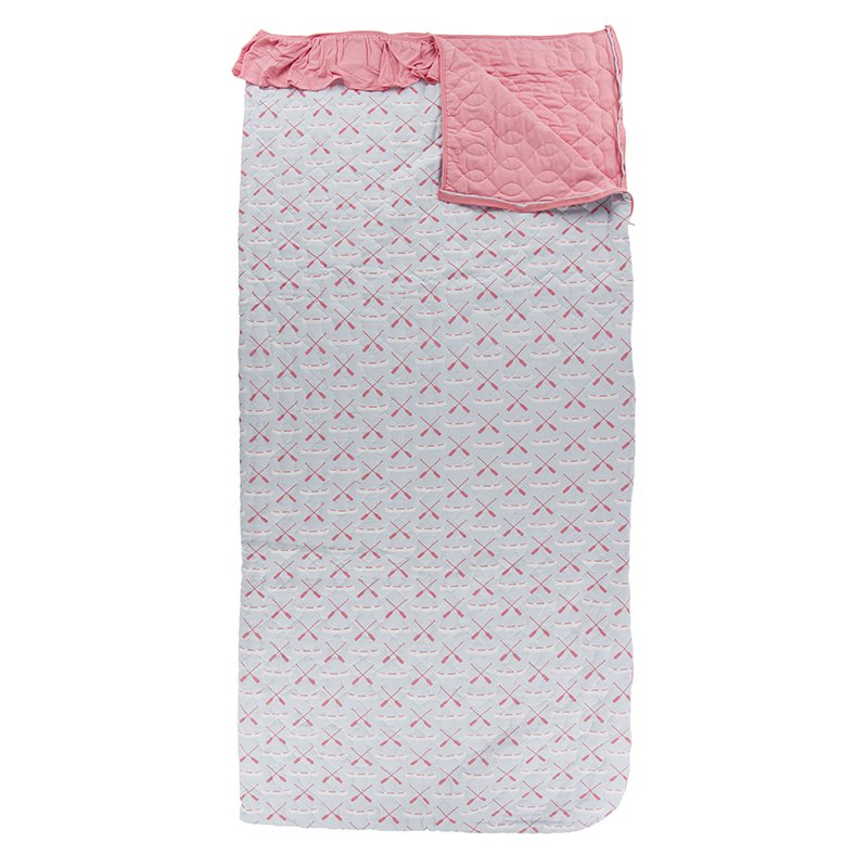 KicKee Pants Print Quilted Sleeping Bag for Kids, Soft Signature Fabric