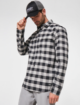 Oakley Checkered Ridge Men Long Sleeve - Stone Grey