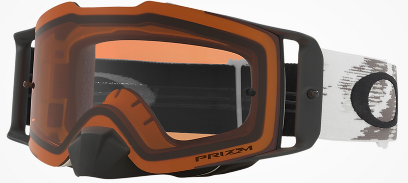 Oakley Front Line MX Dirt Bike MTB Goggles Matte White Bronze