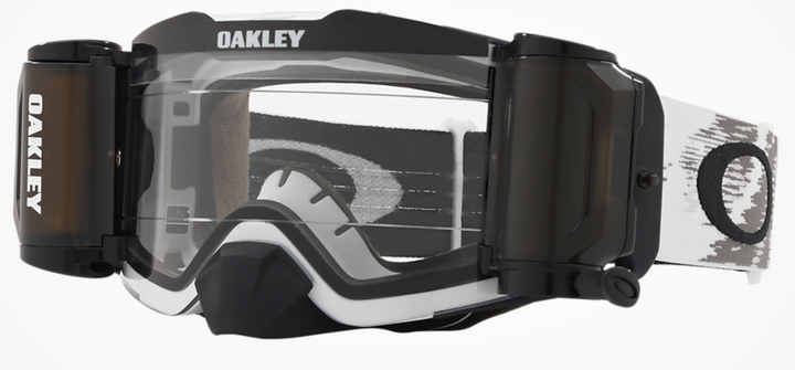 Oakley Front Line MX Dirt Bike MTB Goggles Mattte White Clear