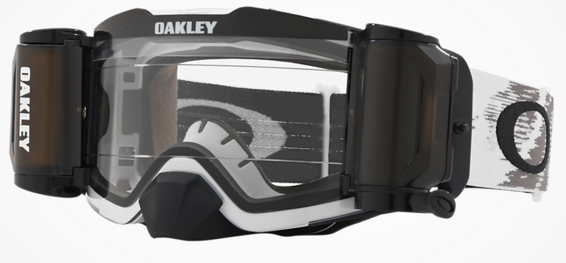 Oakley Front Line MX Dirt Bike MTB Goggles Mattte White Clear