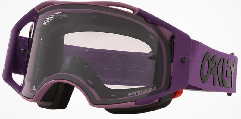 Oakley Airbrake Unisex MTB Goggles - Front view, showcasing Factory Lite Vent mesh for airflow and protection
