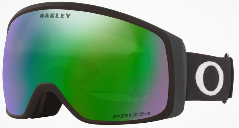 Oakley Flight Tracker M Unisex Winter Goggles Black Green Jade Iridium