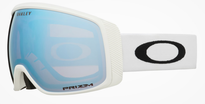 Oakley Flight Tracker M Unisex Winter Goggles Color: Matte White/Prizm Snow Sapphire Irid