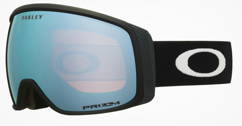 Oakley Flight Tracker M Unisex Winter Goggles Color: Matte Black/Prizm Snow Sapphire Irid