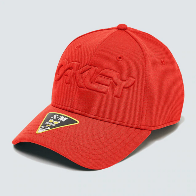 OAKLEY 6 PANEL STRETCH EMBOSSED HAT UNISEX LIFESTYLE HAT