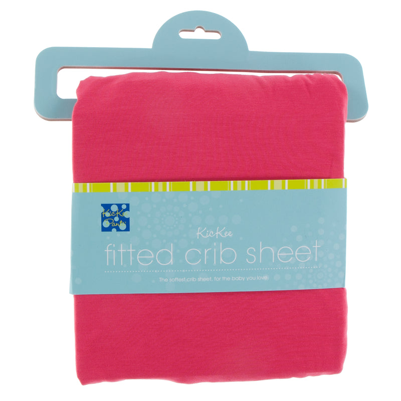 Kickee Pants Solid Fitted Crib Sheet